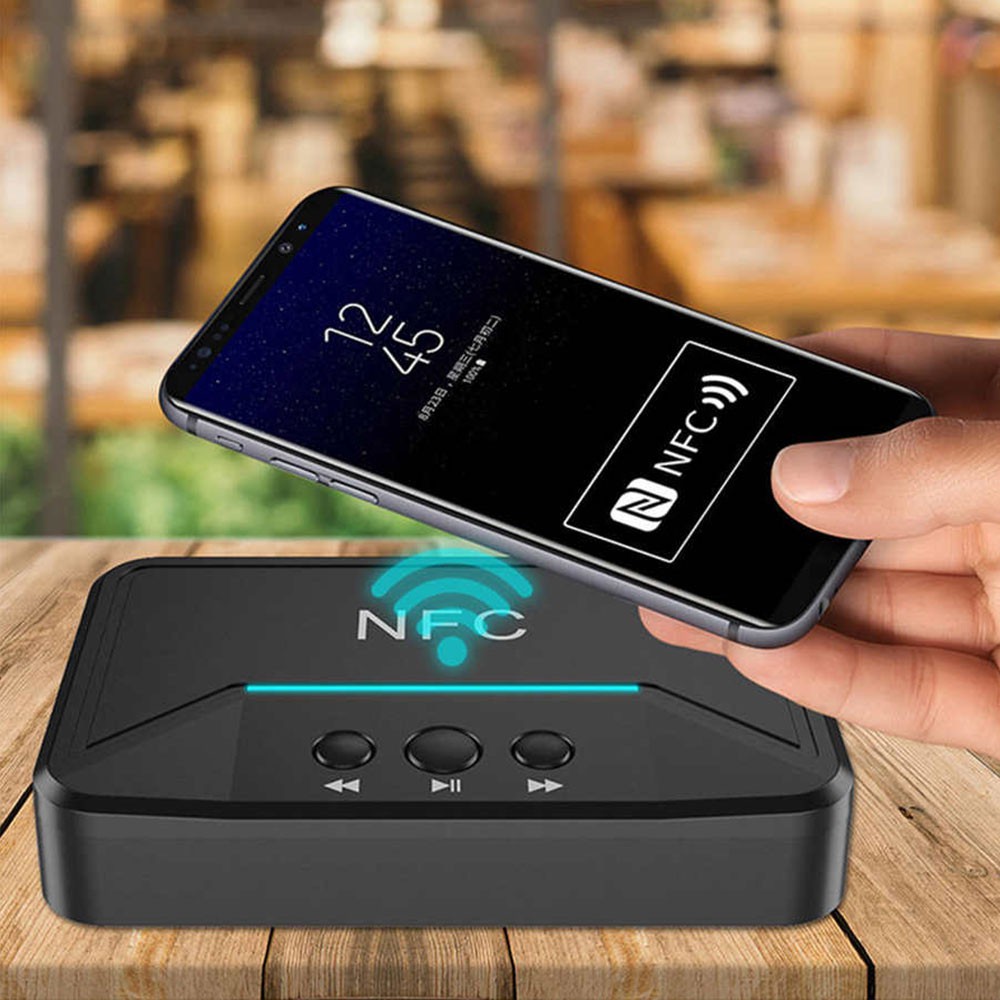 NFC Bluetooth 5.0 Wireless Audio Adapter Receiver BT200