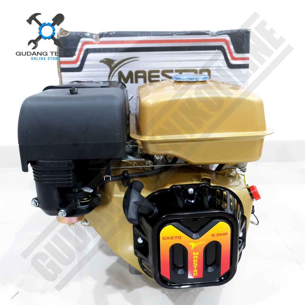 Engine MAESTRO GX270 / Mesin Penggerak Serba Guna 9Hp / Engine Gasoline Bensin MAESTRO CX270