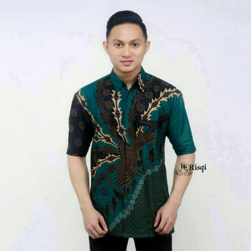 PROMO BIG SALE KEMEJA HEM BATIK TERLARIS | KEMEJA BATIK PRIA LENGAN PENDEK | HEM BATIK PRIA LENGAN PENDEK