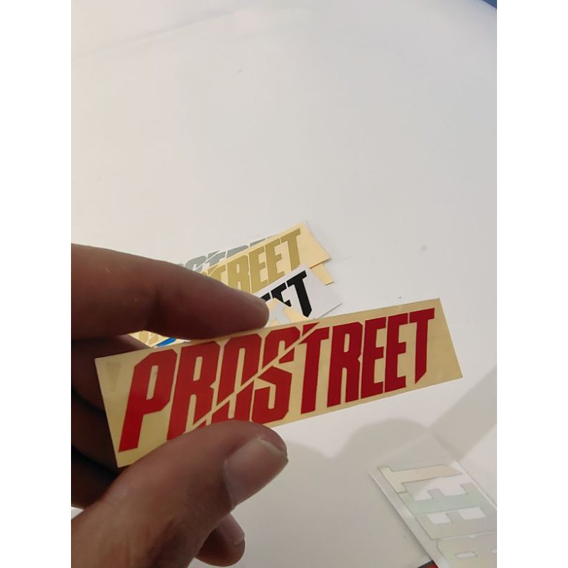 STICKER PROSTREET CUTING KECIL/MINI 7,5 CM