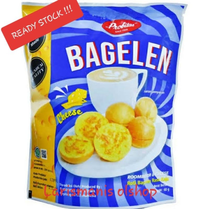 

Roti Kering Bagelan Keju / Cheese Bagelen , Probitas Sejak 1930 - Bagelen Cheese