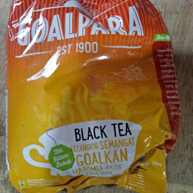 

Black Tea GoalPara / Teh Hitam Seduh 250gr