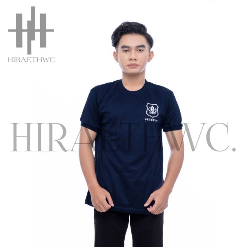 KAOS SECURITY SATPAM LENGAN PENDEK BAJU SATPAM NAVY