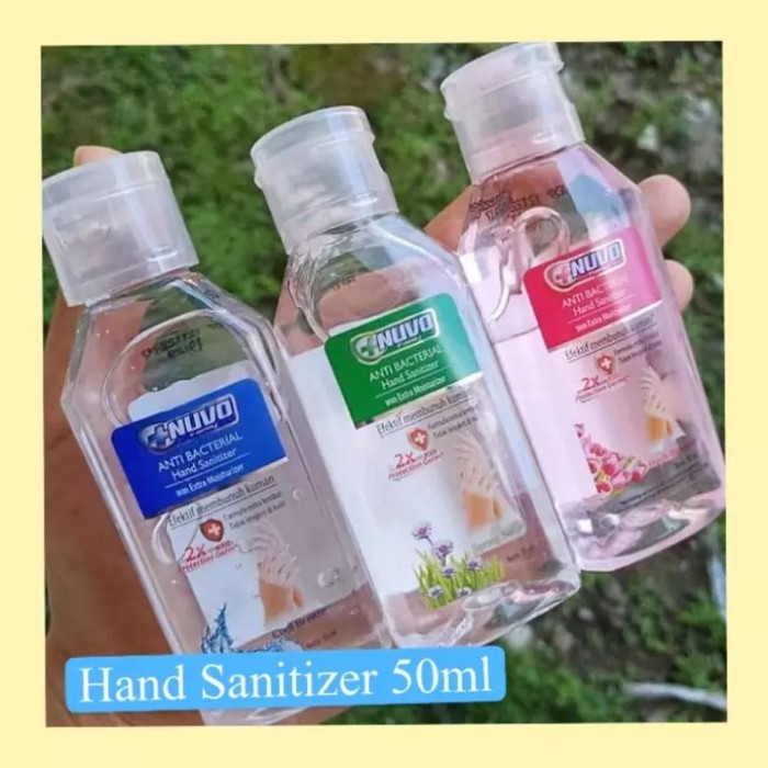 NUVO HAND SANITIZER 50ML / NUVO ANTI BACTERIAL / HAND SANITIZER GEL