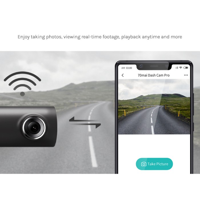 70Mai Smart Dash Cam 1S - Global