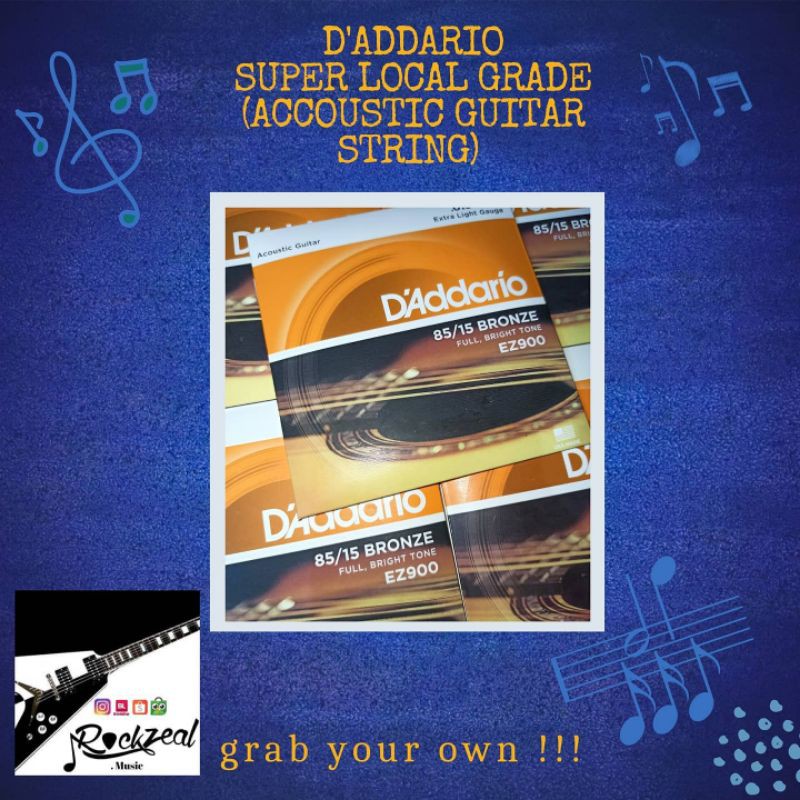 SENAR GITAR AKUSTIK D'ADDARIO