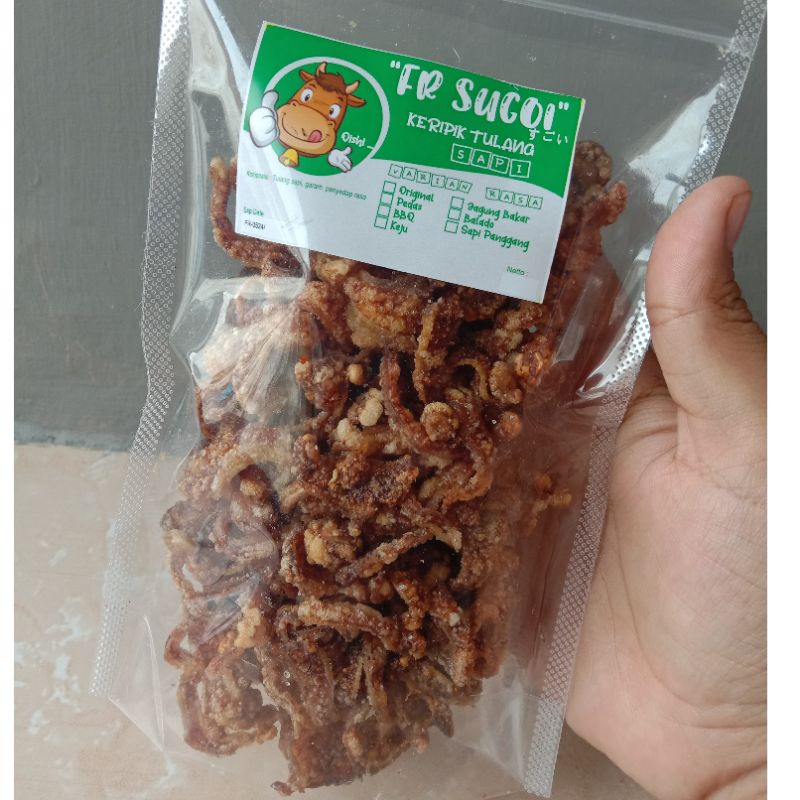 

FR SUGOI Keripik Tulang Sapii Sugoi 70g