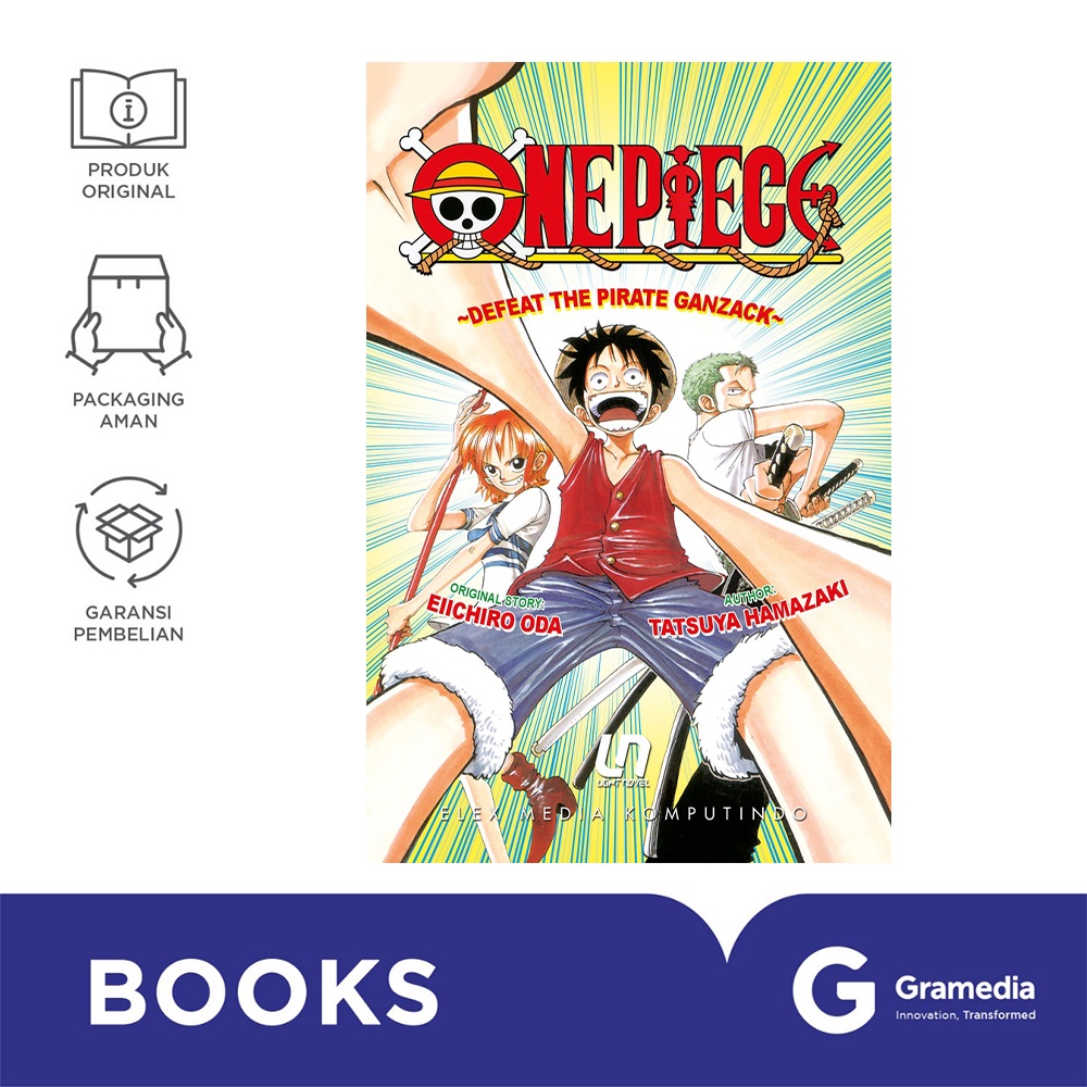 Light Novel One Piece: Defeat The Pirate Ganzack