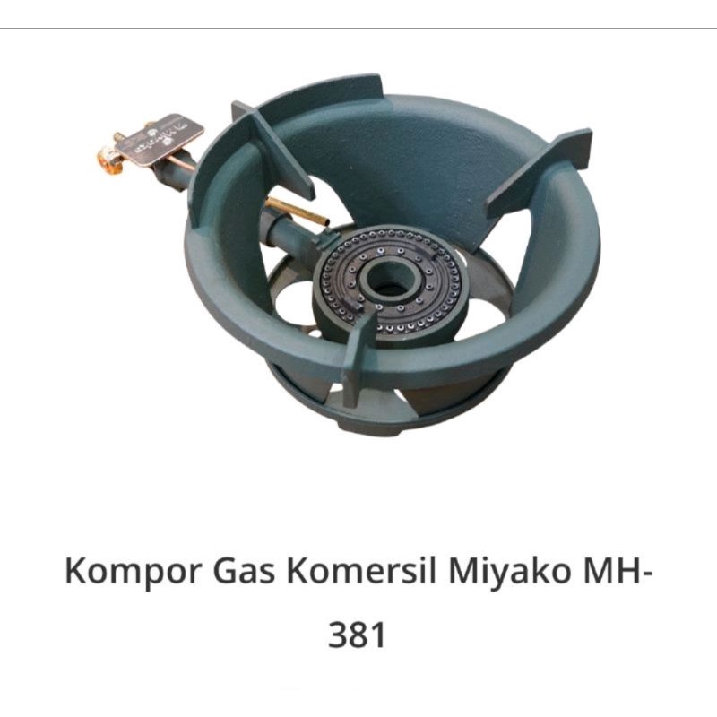 KOMPOR MIYAKO MH-381 /  Kompor Mawar Miyako Tekanan tinggi High Presure