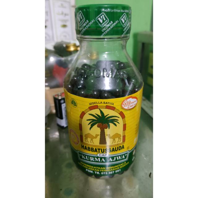 Habbatussauda cap kurma ajwa