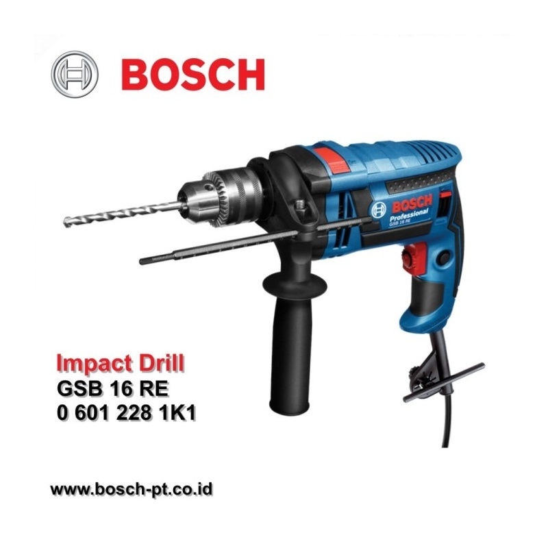 BOSCH GSB 16 RE Mesin Bor Bosch Bor Beton 16mm Impact Drill