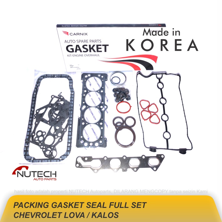 PACKING PAKING GASKET SEAL FULL SET CHEVROLET KALOS LOVA KOREA