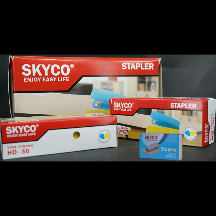 

STAPLER SKYCO STRONG HD-50 HARGA PER LUSIN (12PC)