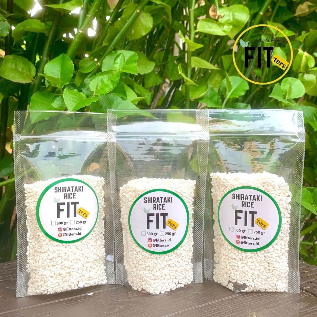 

Beras Shirataki / Konyaku Rice Grain 250 gr
