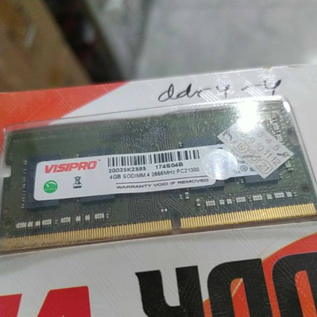 Visipro Sodimm DDR4 4GB 2666MHz