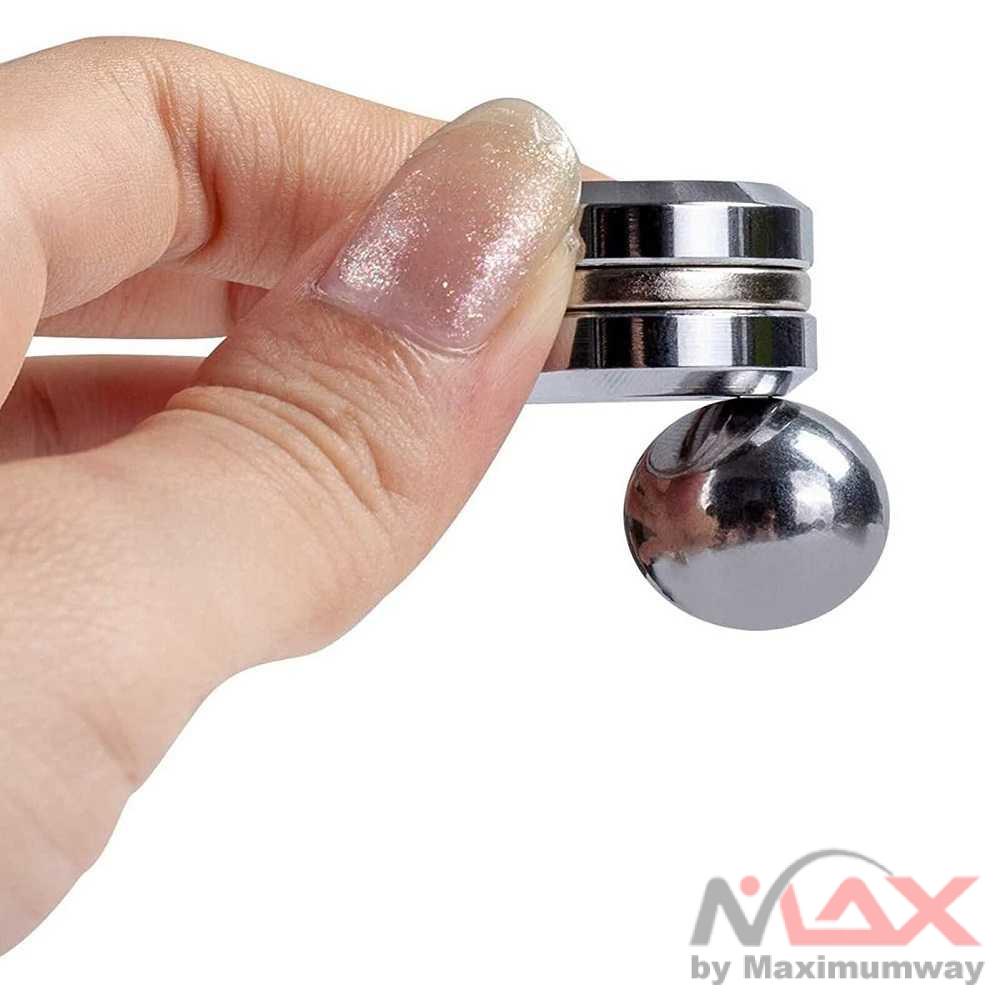 Anti Stres Efektif Instant Anti Galau HeroBaby Fidget Terapi Stress Relief Magnetic Orbiter Metal mainan koleksi Spinner- Z702 New Adult Stress Reliever Magnetic Metal Spinner Ball Anti-stress Fidget Spinner Toys Hand Spinner Stress Relief Toy Satellite