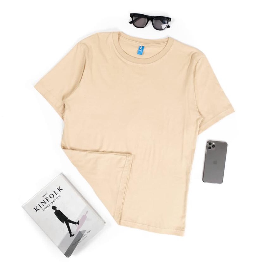 KAOS POLOS LENGAN PENDEK COTTON COMBED 30S-COKSU