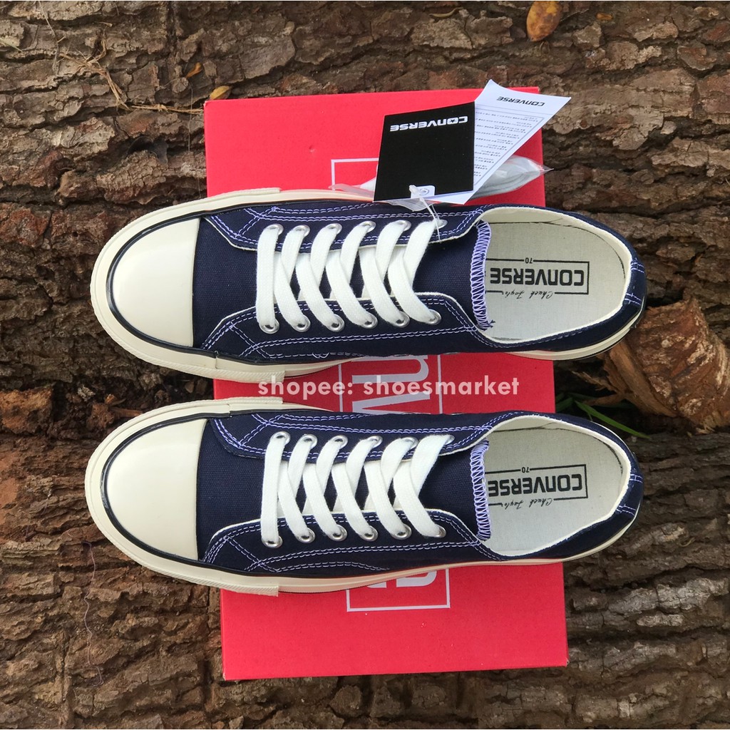 SEPATU CONVERSE 70S HIGH LOW NAVY ALL STAR CHUCK TAYLOR OBRAL MURAH