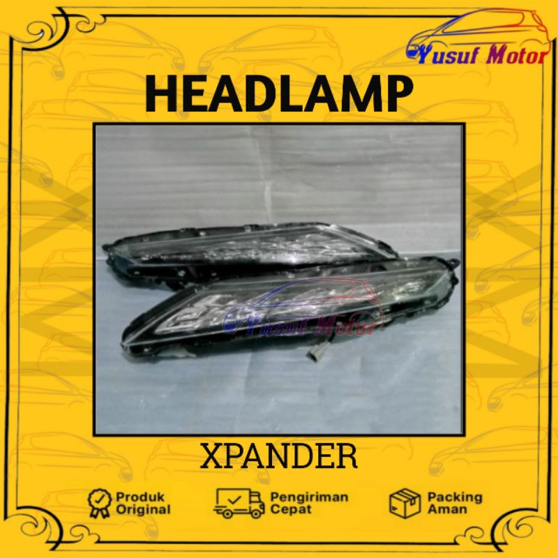 Headlamp Lampu Depan DRL Xpander 2017 2018 2019 Original