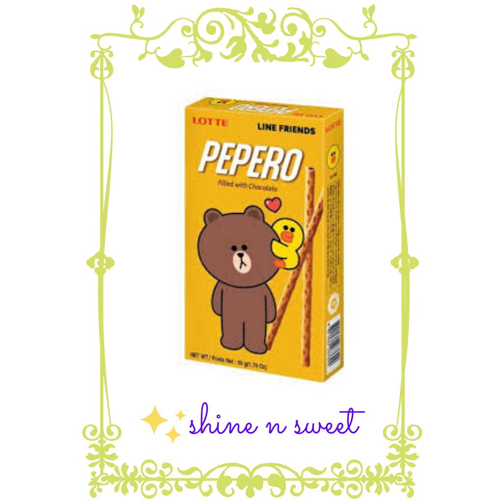 

Pepero Stick Biskuit Filled With Chocolate 38gr