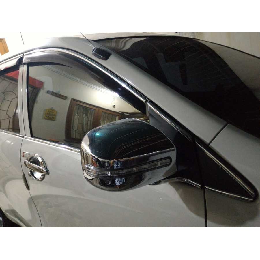 List Kaca Samping Chrome Full  / Keliling All New Avanza / Xenia / Veloz CUSTOME