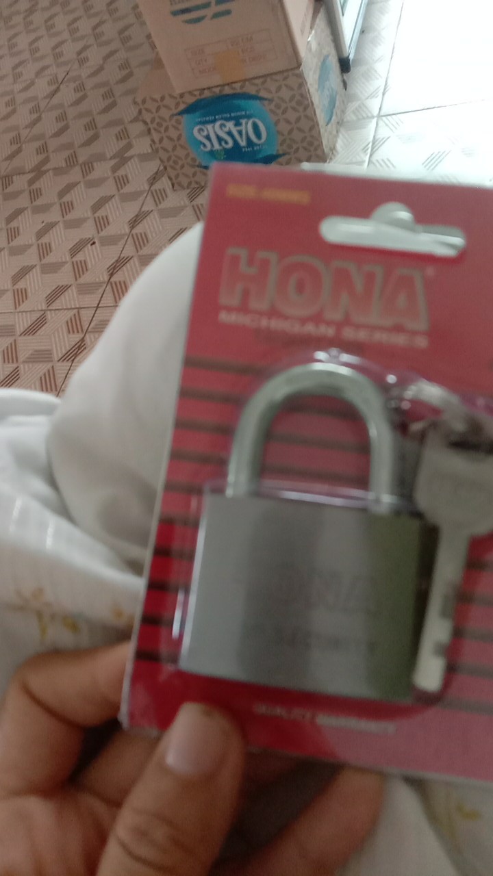 Gembok Nekel Leher Pendek Hona 30 40 50 60 Mm Padlock
