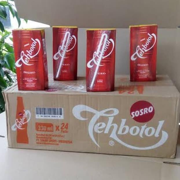 

(BISA COD) Teh Botol SOSRO Kotak 330 ml / 1 dus isi 24 TERBATAS Kode 1175