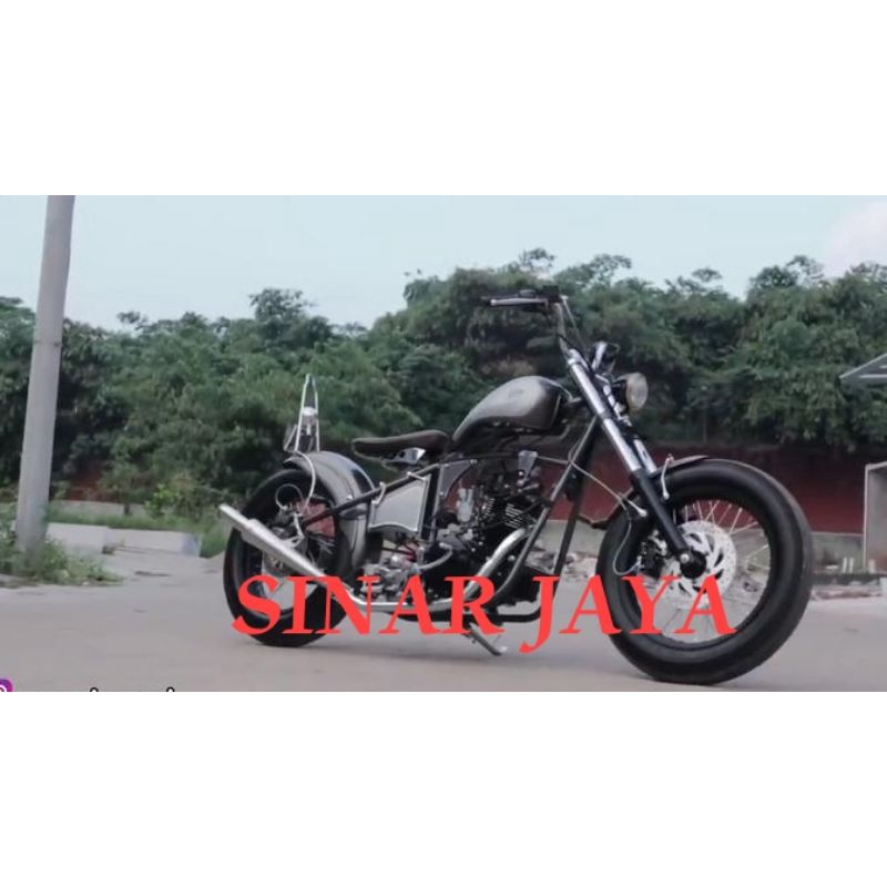 sepaket velg chopper ring 21 17 or 21 18 plus ban 300 21 dan 350 400 450 scambler japstyle custom dl