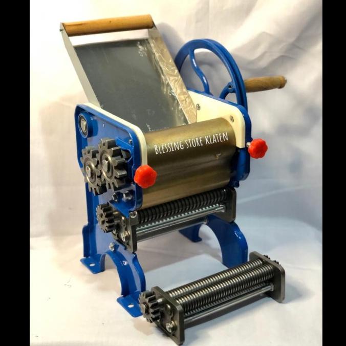 best seller] MESIN PENGILING MIE MANUAL 2 PISAU /MESIN CETAK MIE / NOODLE MAKER