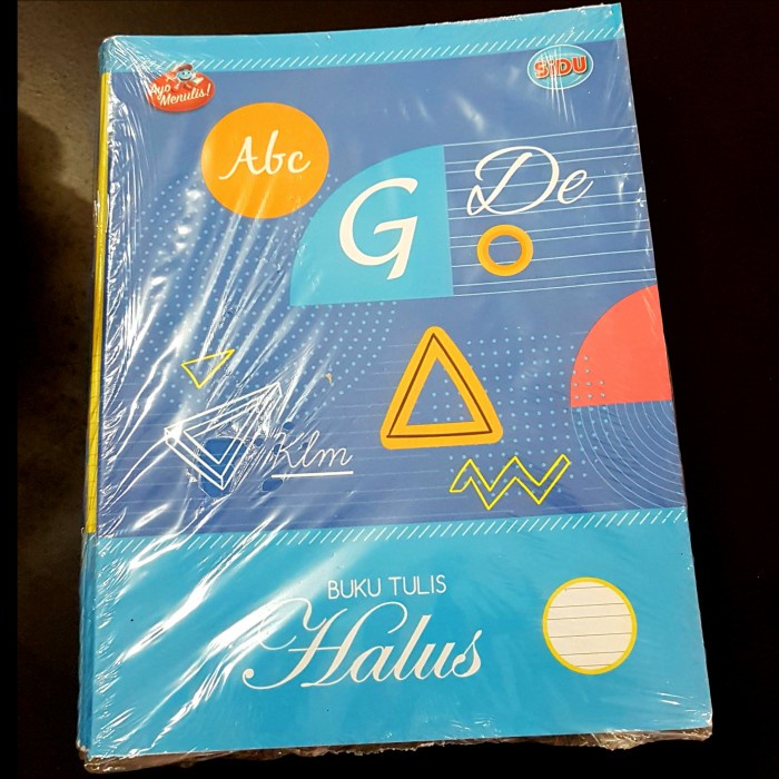 

Gilaa!!! Buku Tulis Sidu Garis 3 (Per Pak) Buku Tulis Halus Belajar Tulis Terlaris