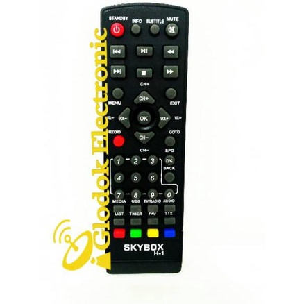 REMOTE SKYBOX H-1 REMOTE RECEIVER PARABOLA SKYBOX H1 ORIGINAL {PK.11Au22х}