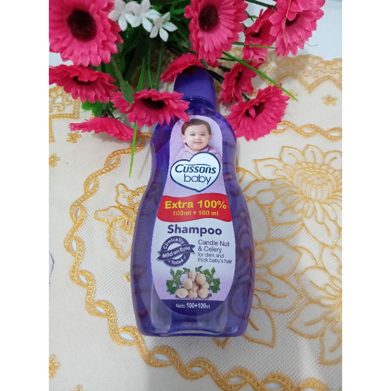 Cussons Baby Shampoo | Shampoo Bayi 100+100 Ml