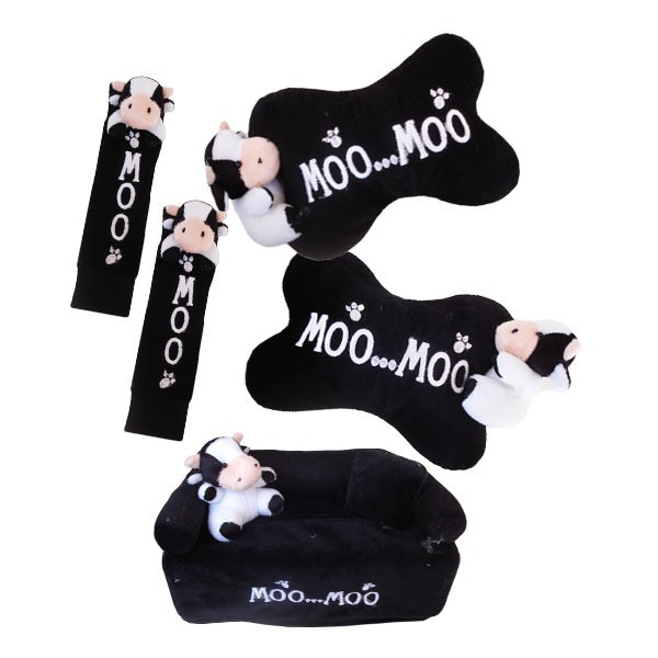 Bantal Mobil 3 in 1 Exclusive Boneka Moo