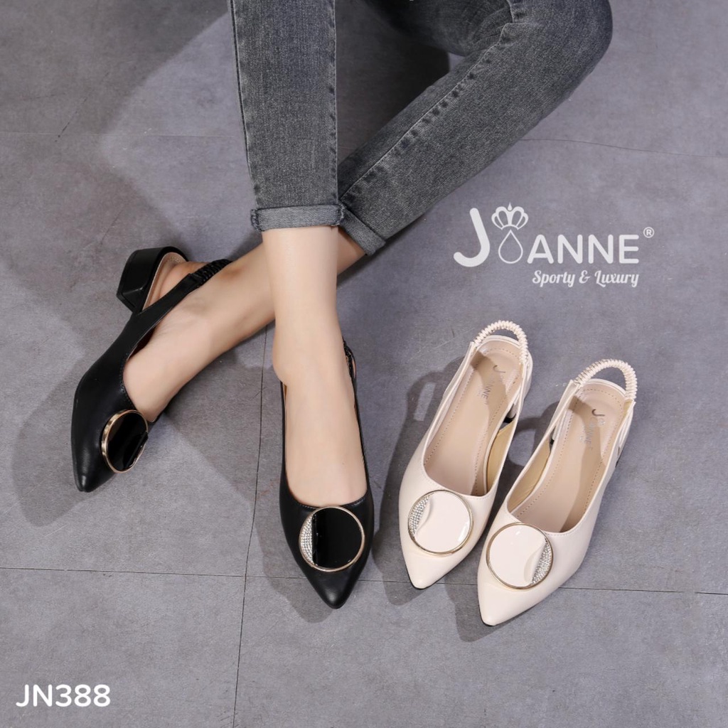 JOANNE Heels Platform Slingback Shoes #JN388 ORIGINAL