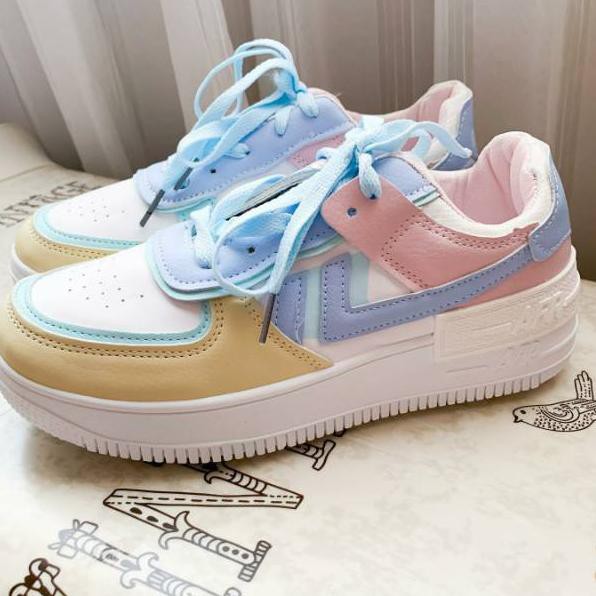 Tidak's mahal sepatu sneaker wanita korea import dailu SneakerJ72J09 ,.neew