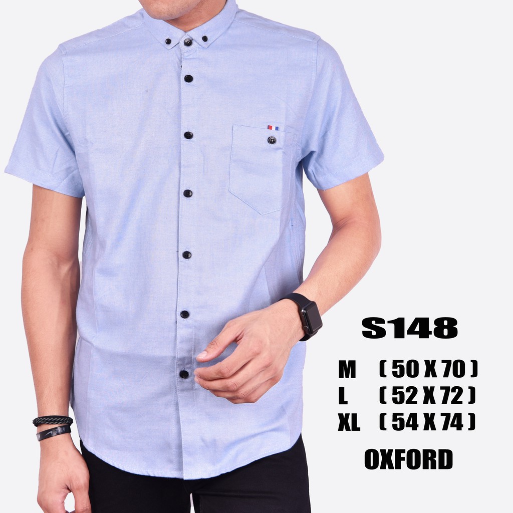 Kemeja Panjang Polos Black Simple Kerah Sanghai Baju Cowok Kemeja Panjang Polos Black Simple Kerah Sanghai Baju Cowok