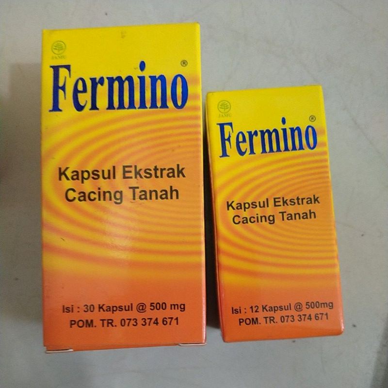 fermino kapsul ekstrak cacing tanah