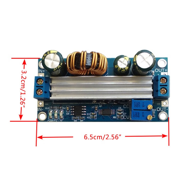 VIVI   DC-DC Auto Boost Step Up/Down Module Power Supply Module Output Adjustable