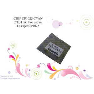 Chip Toner HP Laserjet CP1025 CP1215 CE310A CE311A CE312A CE313A CYAN