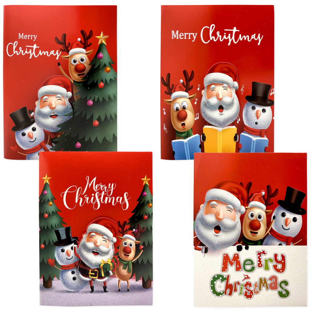 Scoop Kartu / Greeting Card Natal Musik & Lampu 63131000
