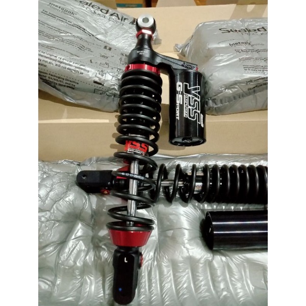 SHOCK YSS G SPORT SMOOTH BLACK SERIES 365MM PCX 160 NEW PCX 160 CC