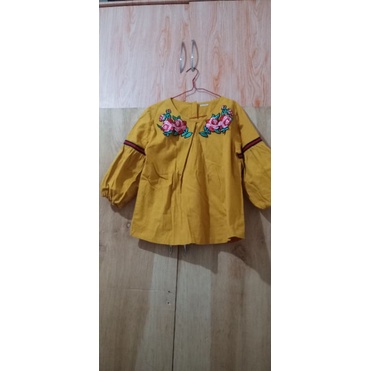 Blouse import bordir