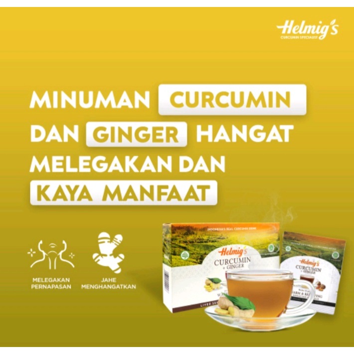 Helmig's Curcumin + Ginger 10 Sachet 18 gr