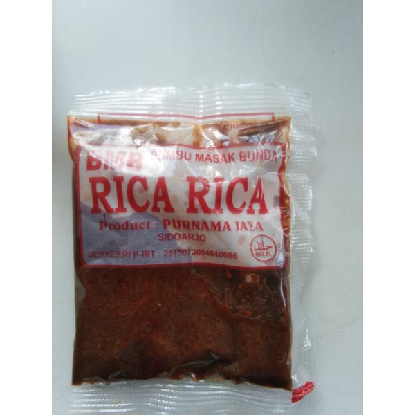 

bumbu rica rica/bumbu instan