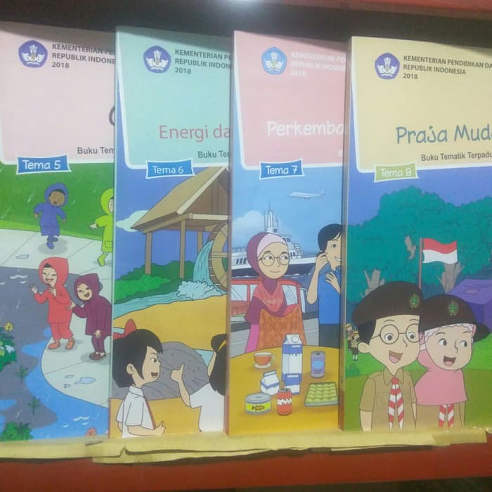 JUALPaket Buku Tematik Kelas 3 SD Semester 2 Tema 5678 REVISI 2018 KURIKUL