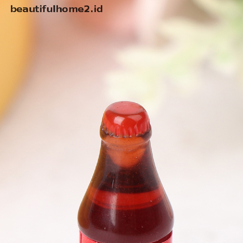 (Beautifulhome2) Buku Literatur Bahasa MandarinId 4pcs Miniatur Botol Soda / Coca Cola Untuk Aksesoris Dapur Rumah Boneka