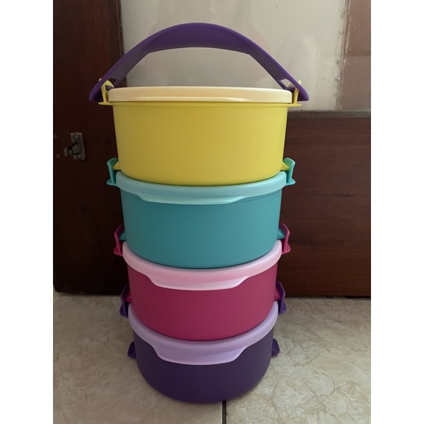 Rantang Makan untuk 4 Orang (Small Click To Go Round)