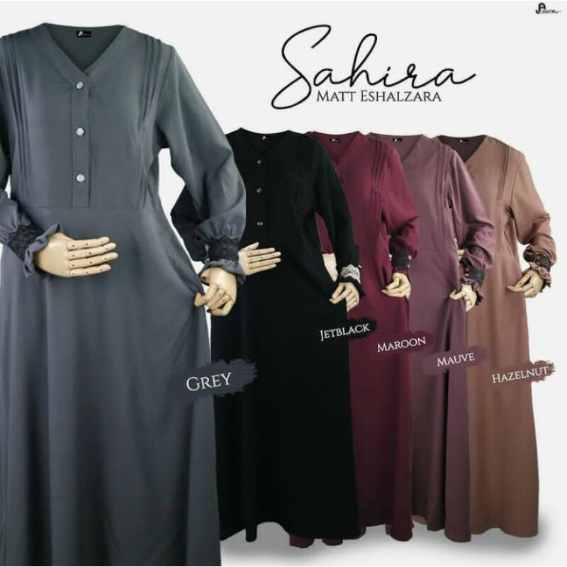 Gamis set Sahira by Jubah Akhwat