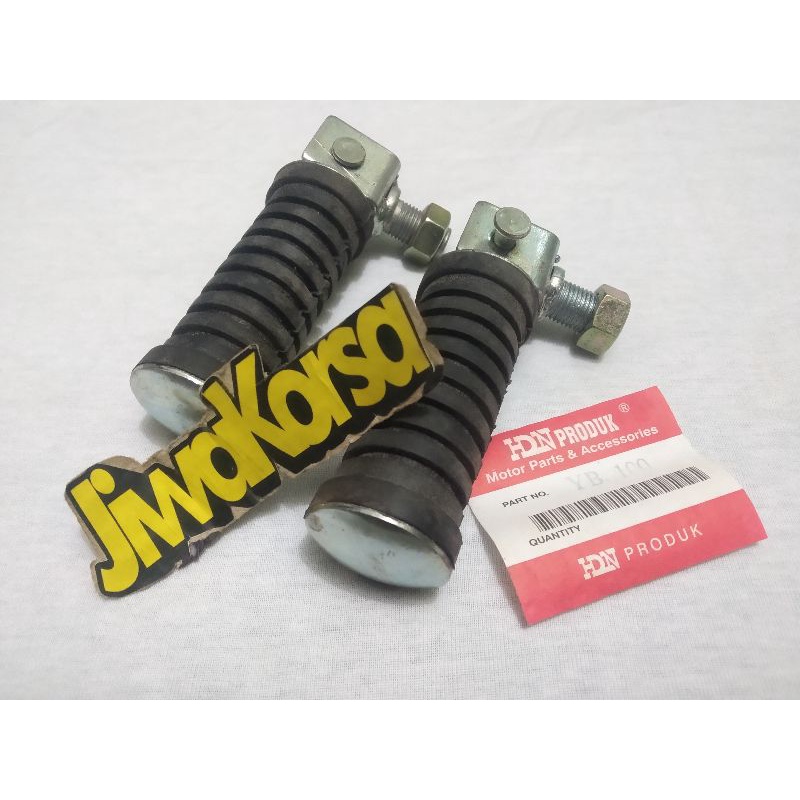 Karet step barstep footstep foot step belakang bulat bulet yamaha yb100 yb 100 l2super l2g l2sn kw