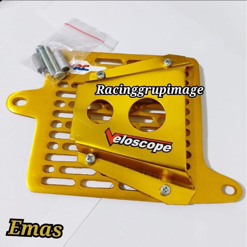 COVER RADIATOR HRC CNC AIRSCOP HONDA PCX160-EMAS